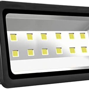 SZPIOSTAR 600W Outdoor LED Flood Light, Super Bright 60000lm, Daylight White 6000K, Waterproof Security Lighting Fixtures for Street Parking Lot Sport Court