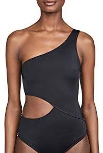 Solid & Striped Women's The Claudia One Piece Swimsuit, Black, S