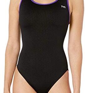 TYR Hexa Maxfit, BLK/Purple, 36