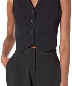 The Drop Women's Sadie Cropped Slim Vest