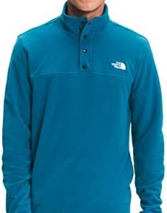 The North Face Men's TKA Glacier Snap-Neck Pullover Sweatshirt
