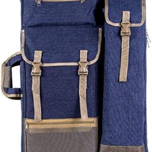 Transon Artist Backpack Art Portfolio Bag 26” x 19.5” Navy Blue