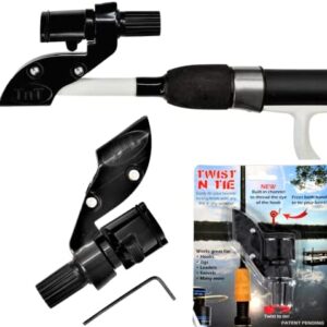Twist N Tie Fishing Knot Tying Tool for Quicker Rigging in Any Condition - Easy & Safe Fishing Knot Tool Ideal for Kids and Grandparents - Use for All Your Favorite Fishing Knots - Quick Tie Knot Tool