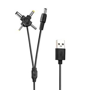 USB Charging Cable Charger Cord Compatible Cradream,KingsDragon, Threeking,Sikaye,SGILE RC Robot Toy,Smart Robots