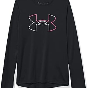 Under Armour Girls' Tech Big Logo Long Sleeve T-Shirt