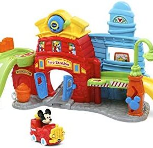 VTech Go! Go! Smart Wheels - Disney Mickey Mouse Silly Slides Fire Station