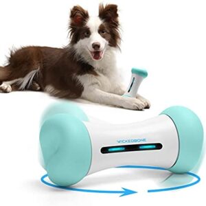 Wickedbone Smart Bone, Interactive Dog Toys, APP Control Smart Electronic Automatic Pet Toys, Moving Dog Toys for Small Medium Large Dogs