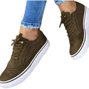 Women's Fashion Sneakers Women Slip On Walking Shoes Round Toe Athletic Comfort Running Shoes Casual Canvas Shoes Bohemia