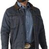 Wrangler Men's Cowboy Cut Western Lined Denim Jacket