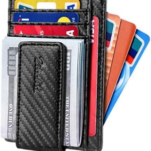 Zitahli Front Pocket Wallet For Men, Slim Money Clip Wallet With Strong Magnetic Closure, RFID Blocking
