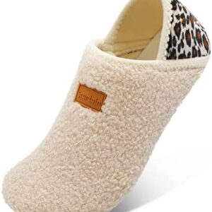Scurtain Unisex Adults Rubber Sole Slippers