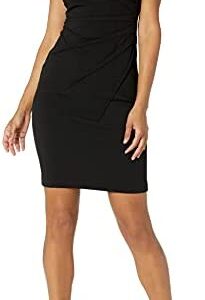 Calvin Klein Sleeveless Sheath Starburst Detail – Women’s Casual Dresses with Professional Flair