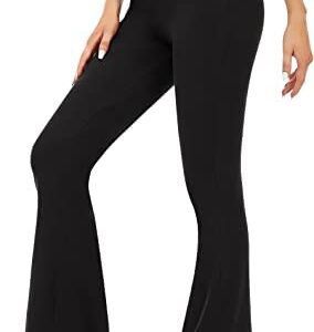 GROTEEN Women's Flare Leggings-Bootcut Yoga Pants for Women High Waisted Workout Bootleg Work Pants Dress Pants