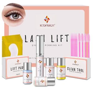 Lash Lift Kit, Eyelash Perm Kit, Eyelash Curling Kit, Eyelash Lifting Lasting, Durable and Natural, Ideal for Personal Use and Gifts for Birthdays…