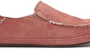 OluKai Nohea Slipper, Women's Slip-On Shoes, Genuine Shearling & Premium Nubuck Leather, Drop-In Heel Design, Cozy & Ultra-Soft Comfort Fit
