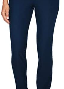 PGA TOUR Women's Pull-on Golf Pant with Tummy Control (Size X-Small-Xx-Large)
