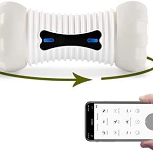 SKYMEE Fury Smart Bone, Automatic & Interactive Toys for Dogs, Puppy and Cats, App Control, Large Dogs Small Dogs Pet Indoor Remote Control Dog Toy