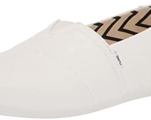 TOMS Women's Alpargata Recycled Cotton Canvas Loafer Flat